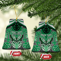 Aotearoa Iwi Ngai Tahu Personalised Ceramic Ornament Maori Kowhaiwhai Pattern