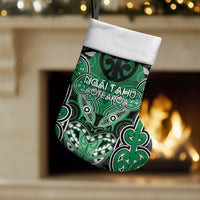 Aotearoa Iwi Ngai Tahu Personalised Christmas Stocking Maori Kowhaiwhai Pattern