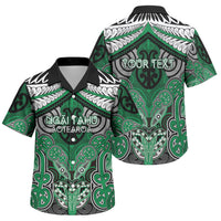 Aotearoa Iwi Ngai Tahu Personalised Family Matching Long Sleeve Bodycon Dress and Hawaiian Shirt Maori Kowhaiwhai Pattern