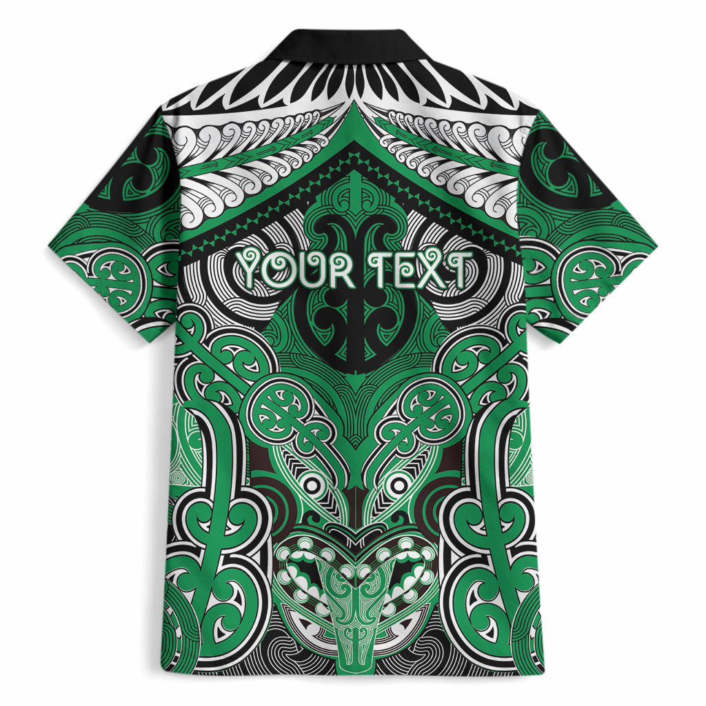 Aotearoa Iwi Ngai Tahu Personalised Hawaiian Shirt Maori Kowhaiwhai Pattern