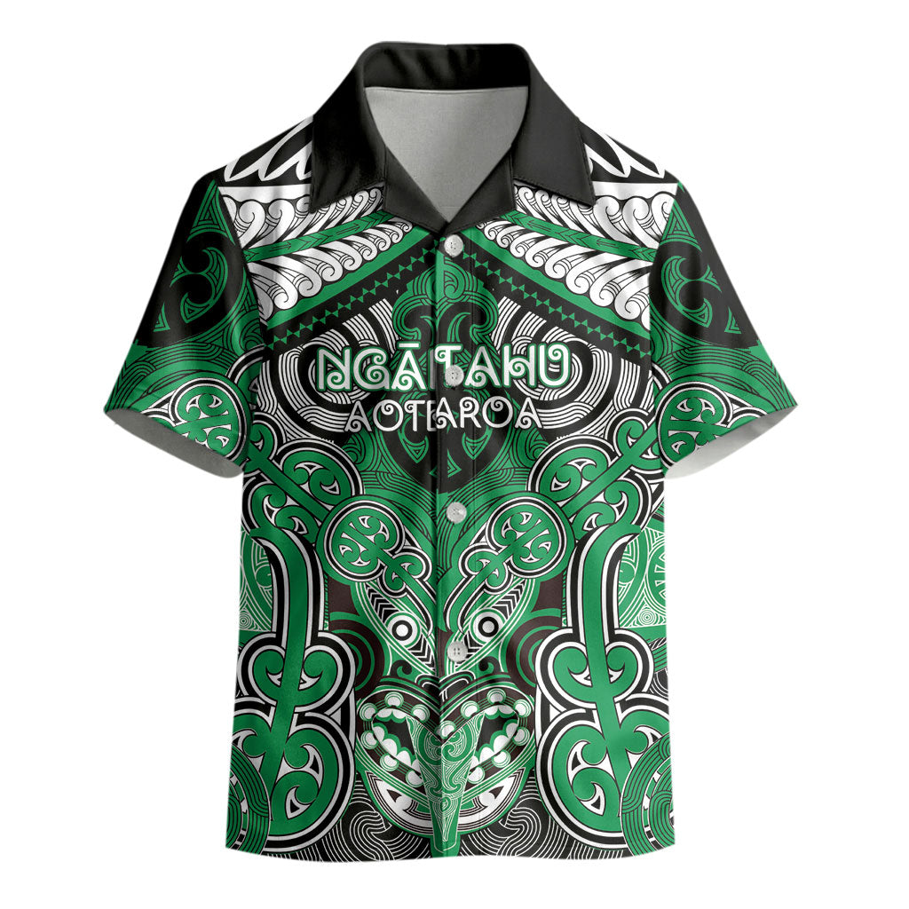 Aotearoa Iwi Ngai Tahu Personalised Kid Hawaiian Shirt Maori Kowhaiwhai Pattern