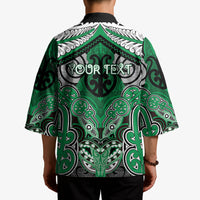 Aotearoa Iwi Ngai Tahu Personalised Kimono Maori Kowhaiwhai Pattern