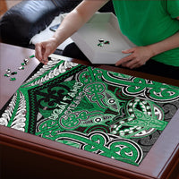 Aotearoa Iwi Ngai Tahu Puzzle Maori Kowhaiwhai Pattern
