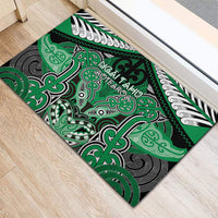 Aotearoa Iwi Ngai Tahu Rubber Doormat Maori Kowhaiwhai Pattern