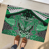 Aotearoa Iwi Ngai Tahu Rubber Doormat Maori Kowhaiwhai Pattern