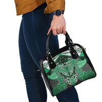 Aotearoa Iwi Ngai Tahu Shoulder Handbag Maori Kowhaiwhai Pattern