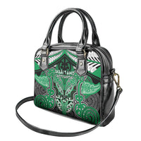Aotearoa Iwi Ngai Tahu Shoulder Handbag Maori Kowhaiwhai Pattern
