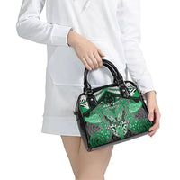 Aotearoa Iwi Ngai Tahu Shoulder Handbag Maori Kowhaiwhai Pattern