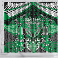 Aotearoa Iwi Ngai Tahu Shower Curtain Maori Kowhaiwhai Pattern