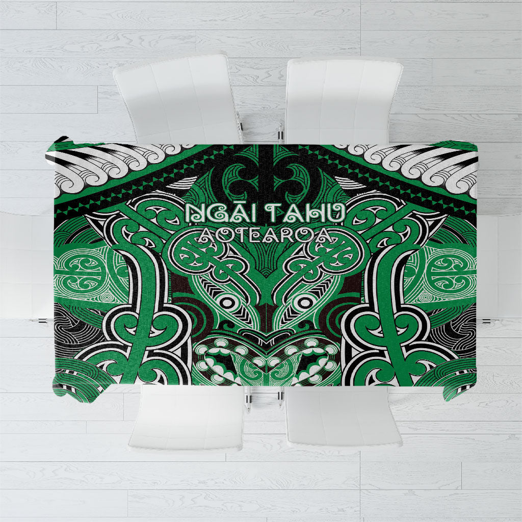 Aotearoa Iwi Ngai Tahu Tablecloth Maori Kowhaiwhai Pattern
