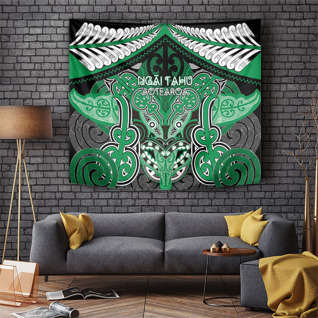 Aotearoa Iwi Ngai Tahu Tapestry Maori Kowhaiwhai Pattern