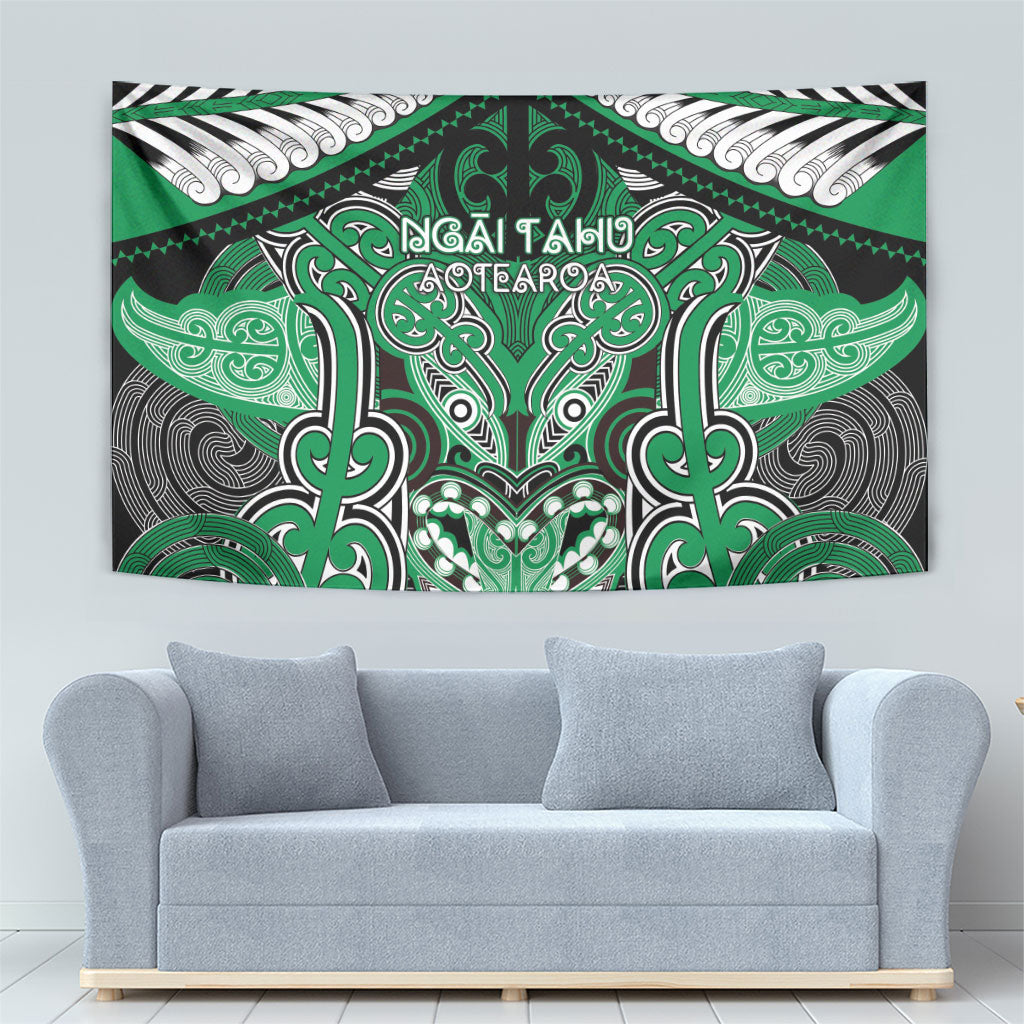 Aotearoa Iwi Ngai Tahu Tapestry Maori Kowhaiwhai Pattern
