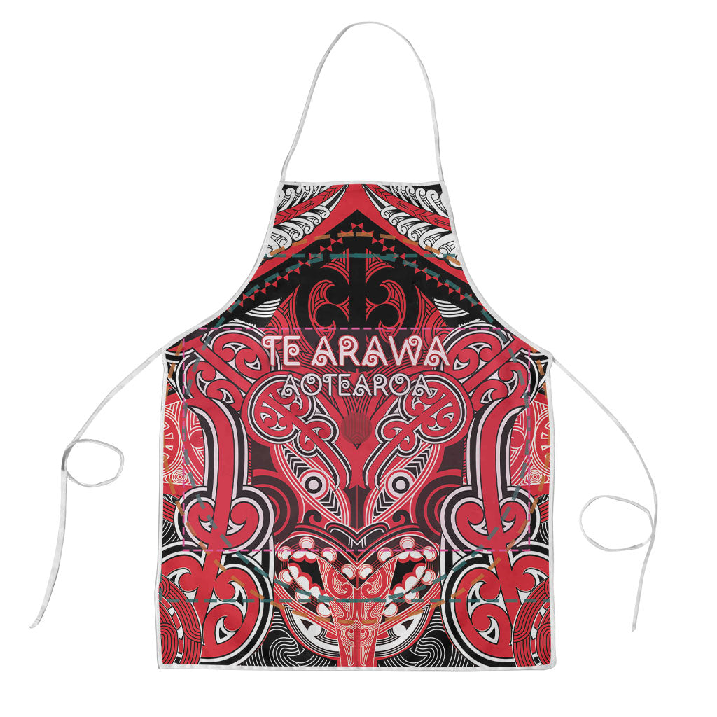 Aotearoa Iwi Te Arawa Apron Maori Kowhaiwhai Pattern