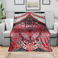 Aotearoa Iwi Te Arawa Blanket Maori Kowhaiwhai Pattern