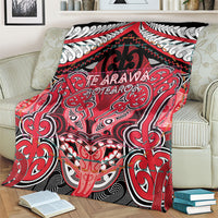 Aotearoa Iwi Te Arawa Blanket Maori Kowhaiwhai Pattern