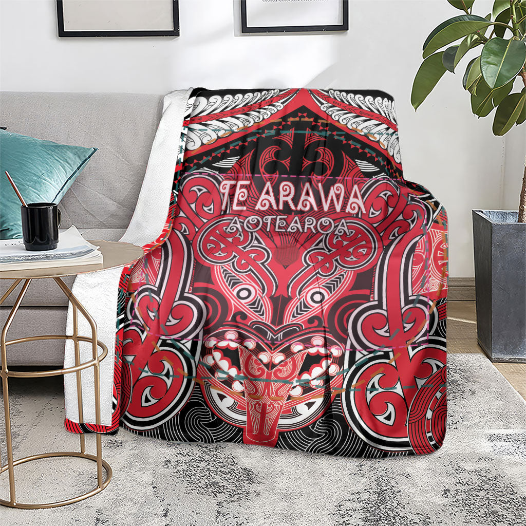 Aotearoa Iwi Te Arawa Blanket Maori Kowhaiwhai Pattern