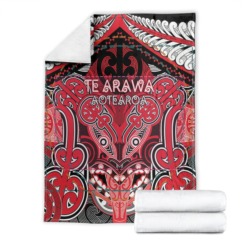 Aotearoa Iwi Te Arawa Blanket Maori Kowhaiwhai Pattern