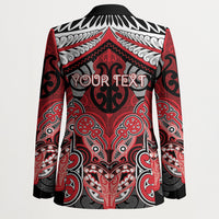 Aotearoa Iwi Te Arawa Personalised Blazer Maori Kowhaiwhai Pattern