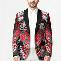 Aotearoa Iwi Te Arawa Personalised Blazer Maori Kowhaiwhai Pattern