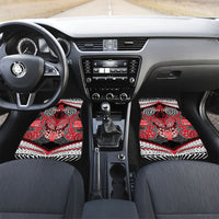 Aotearoa Iwi Te Arawa Personalised Car Mats Maori Kowhaiwhai Pattern