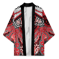 Aotearoa Iwi Te Arawa Personalised Kimono Maori Kowhaiwhai Pattern