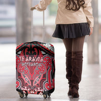Aotearoa Iwi Te Arawa Luggage Cover Maori Kowhaiwhai Pattern