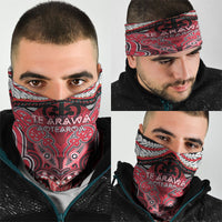Aotearoa Iwi Te Arawa Neck Gaiter Maori Kowhaiwhai Pattern