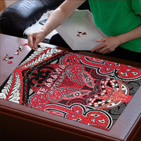 Aotearoa Iwi Te Arawa Puzzle Maori Kowhaiwhai Pattern