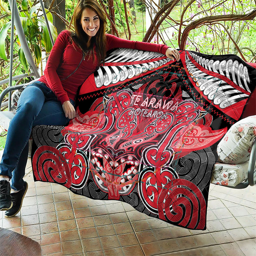 Aotearoa Iwi Te Arawa Quilt Maori Kowhaiwhai Pattern