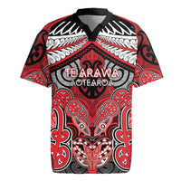 Aotearoa Iwi Te Arawa Personalised Rugby Jersey Maori Kowhaiwhai Pattern