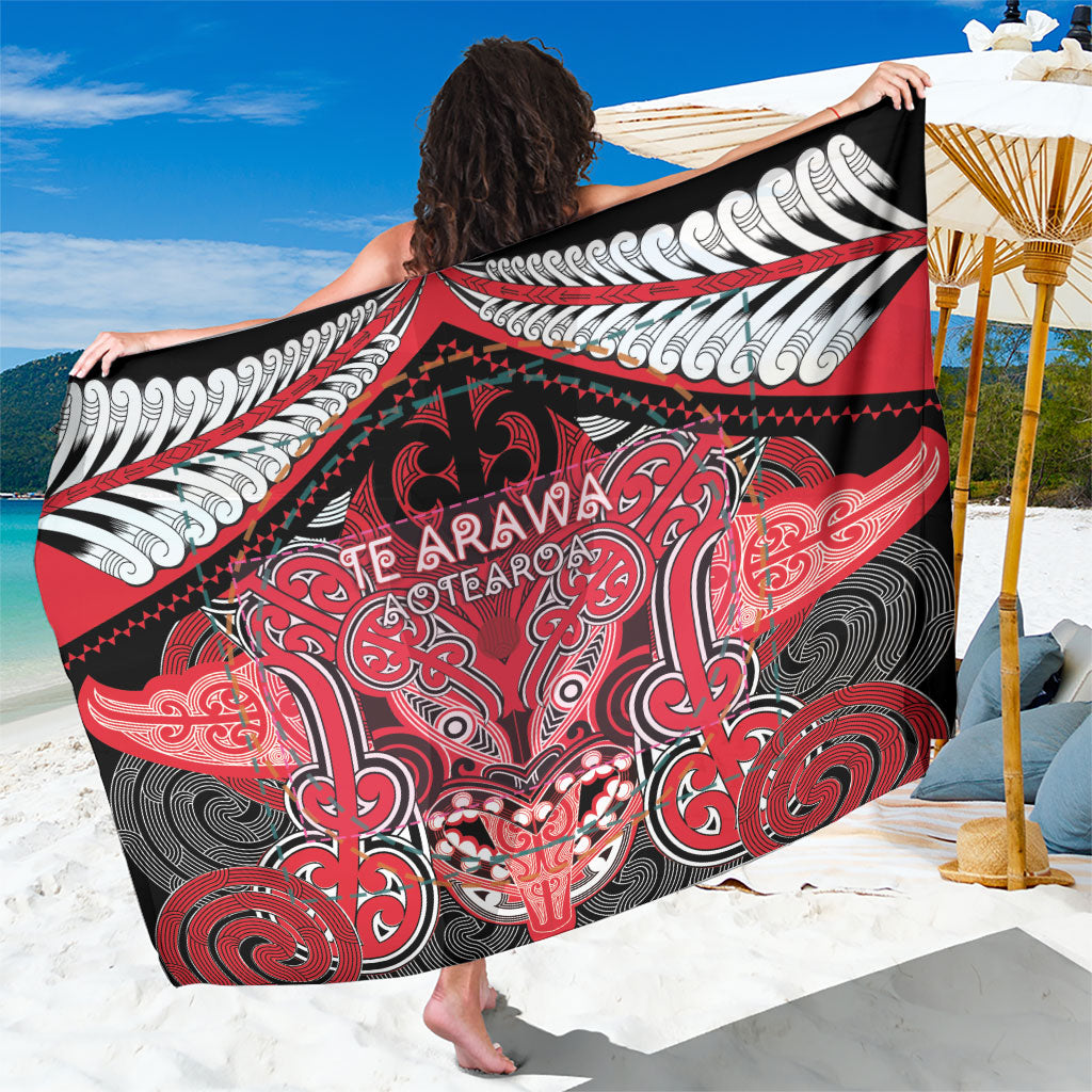 Aotearoa Iwi Te Arawa Sarong Maori Kowhaiwhai Pattern