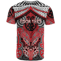 Aotearoa Iwi Te Arawa Personalised T Shirt Maori Kowhaiwhai Pattern