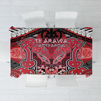 Aotearoa Iwi Te Arawa Tablecloth Maori Kowhaiwhai Pattern