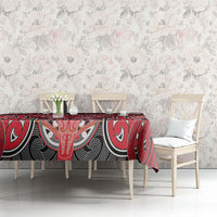 Aotearoa Iwi Te Arawa Tablecloth Maori Kowhaiwhai Pattern