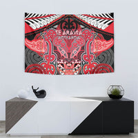 Aotearoa Iwi Te Arawa Tapestry Maori Kowhaiwhai Pattern