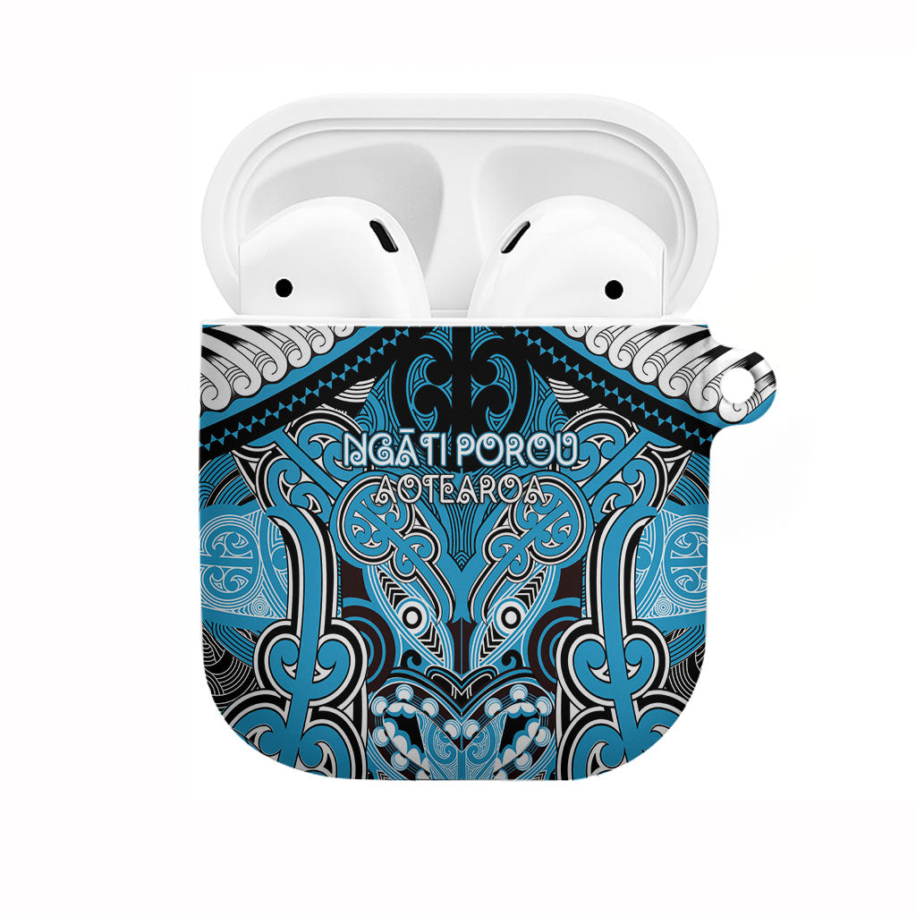 Aotearoa Iwi Ngati Porou AirPods Case Maori Kowhaiwhai Pattern