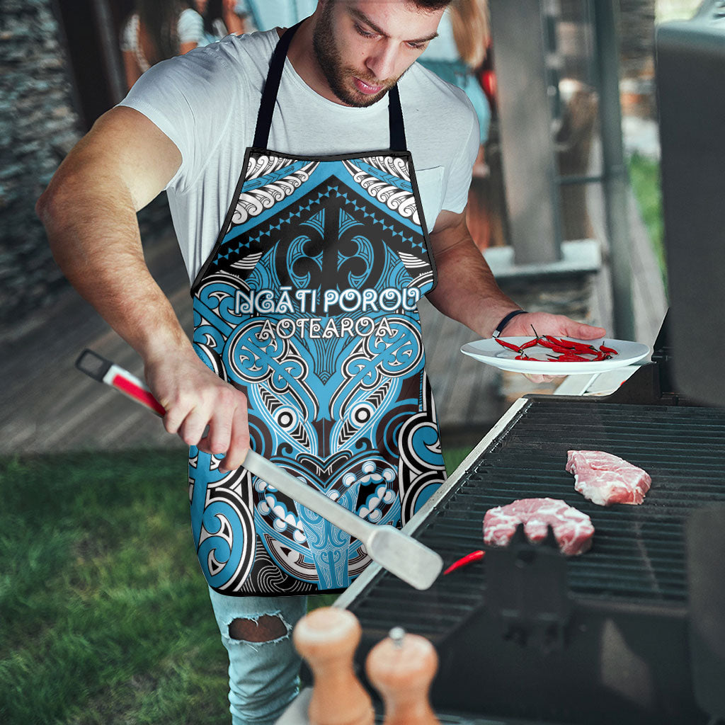 Aotearoa Iwi Ngati Porou Apron Maori Kowhaiwhai Pattern