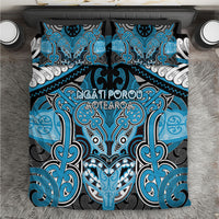 Aotearoa Iwi Ngati Porou Bedding Set Maori Kowhaiwhai Pattern