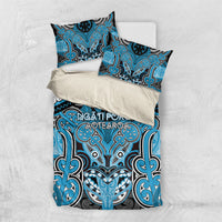 Aotearoa Iwi Ngati Porou Bedding Set Maori Kowhaiwhai Pattern