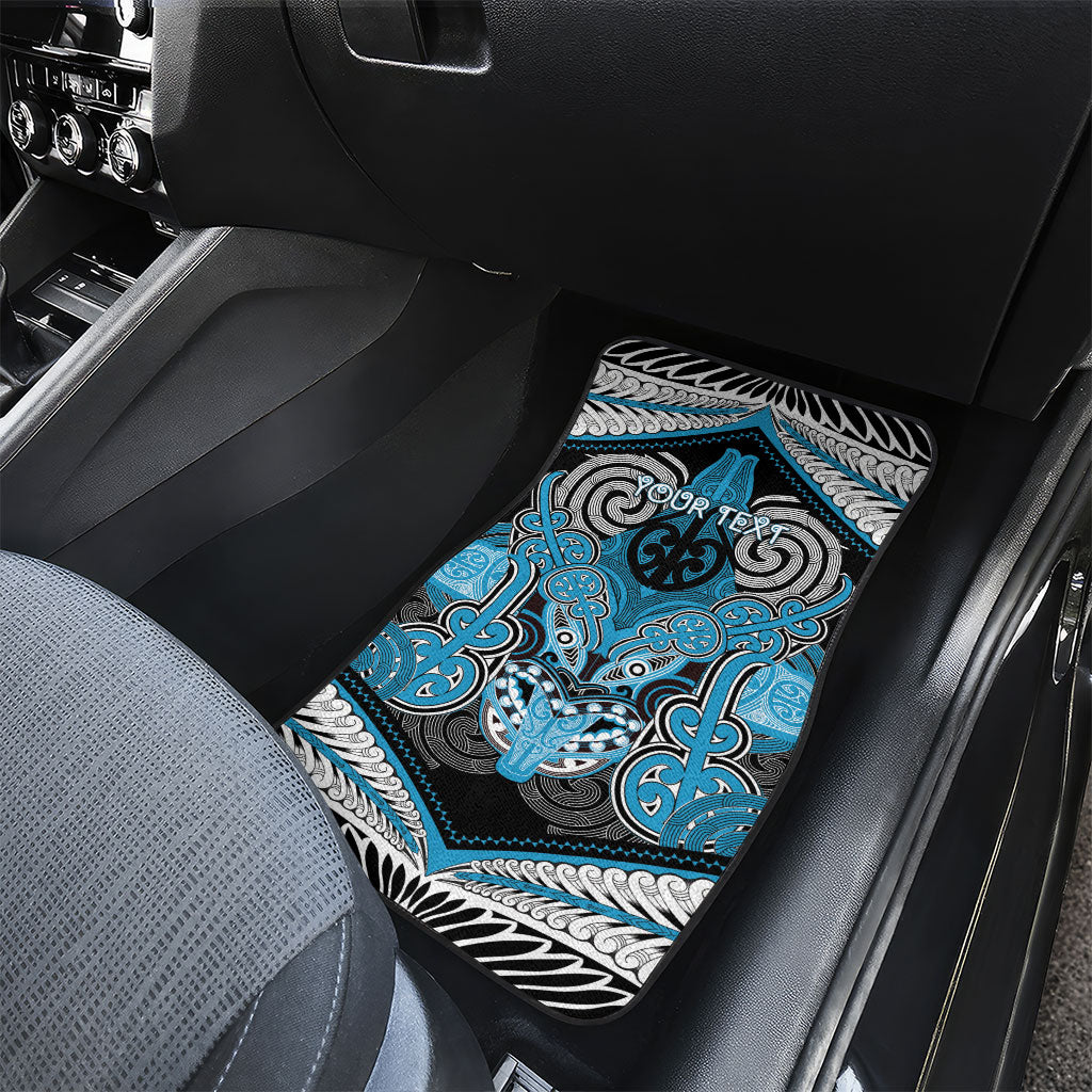 Aotearoa Iwi Ngati Porou Personalised Car Mats Maori Kowhaiwhai Pattern