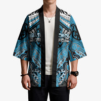 Aotearoa Iwi Ngati Porou Personalised Kimono Maori Kowhaiwhai Pattern