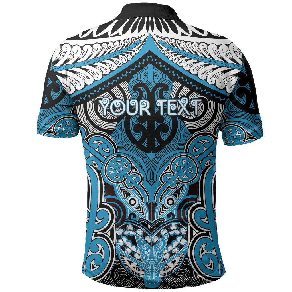 Aotearoa Iwi Ngati Porou Personalised Polo Shirt Maori Kowhaiwhai Pattern
