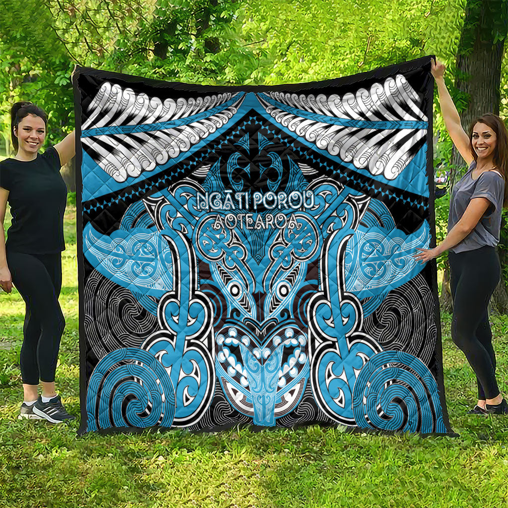 Aotearoa Iwi Ngati Porou Quilt Maori Kowhaiwhai Pattern