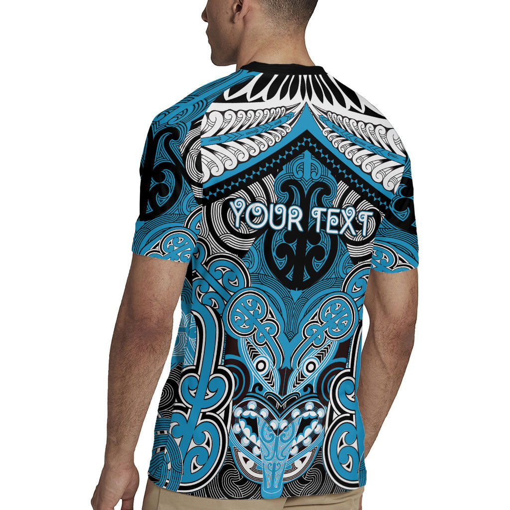 Aotearoa Iwi Ngati Porou Personalised Rugby Jersey Maori Kowhaiwhai Pattern