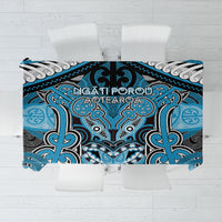 Aotearoa Iwi Ngati Porou Tablecloth Maori Kowhaiwhai Pattern