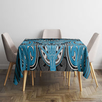 Aotearoa Iwi Ngati Porou Tablecloth Maori Kowhaiwhai Pattern