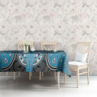 Aotearoa Iwi Ngati Porou Tablecloth Maori Kowhaiwhai Pattern