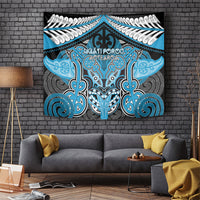 Aotearoa Iwi Ngati Porou Tapestry Maori Kowhaiwhai Pattern