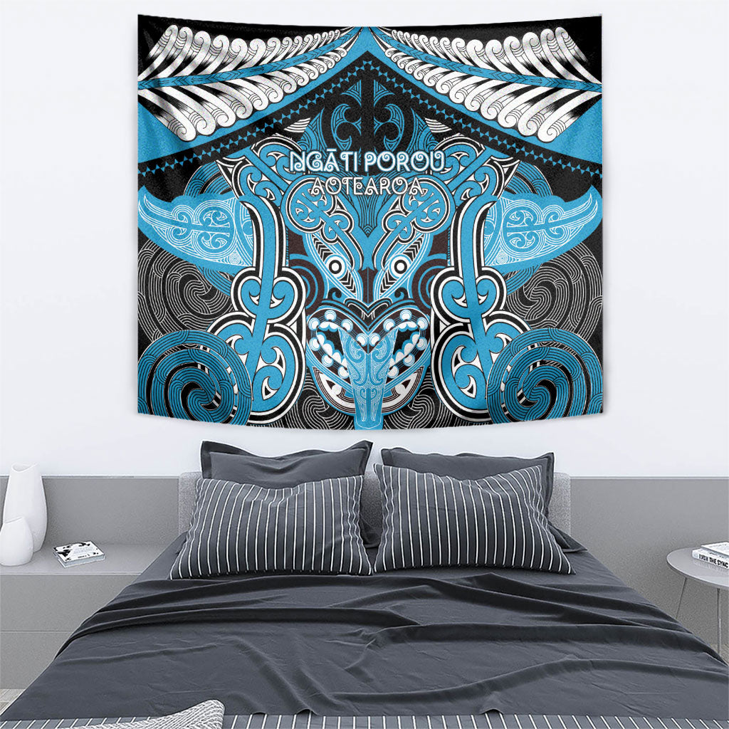 Aotearoa Iwi Ngati Porou Tapestry Maori Kowhaiwhai Pattern