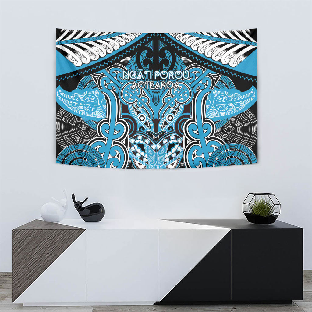 Aotearoa Iwi Ngati Porou Tapestry Maori Kowhaiwhai Pattern